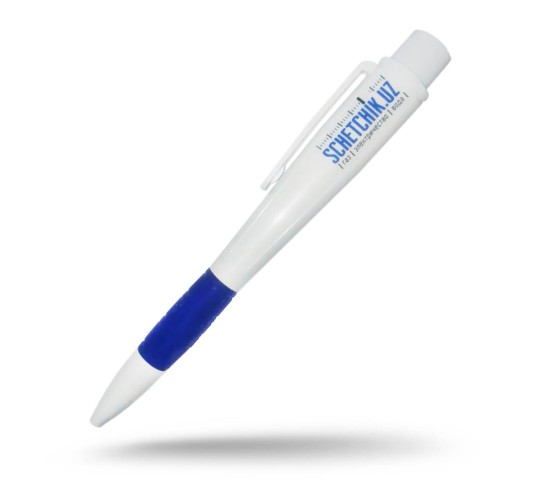 Ballpoint pen with logo Schetchik.uz