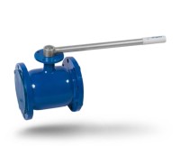 Steel ball valve flanged for the size of the valve DN150 pressure PN25