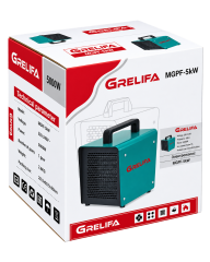 Обогреватель тепловая электрическая пушка Grelifa (5000W)