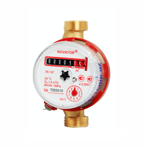 Hot cold water meter | Novator LK-15g