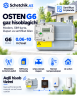 Mechanical gas meter | Osten G6 | +modem, SIM card, valve, certificate