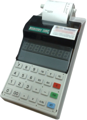 Mercury 115-F cash register