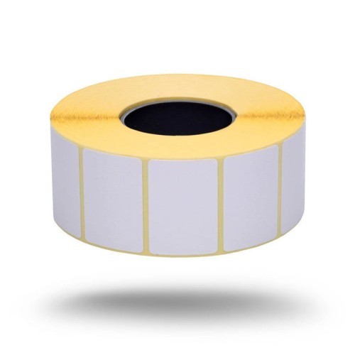 SELF-ADHESIVE LABELS WITHOUT PREPRINT 30MM ART. 30X20/40-2000 AKZENT
