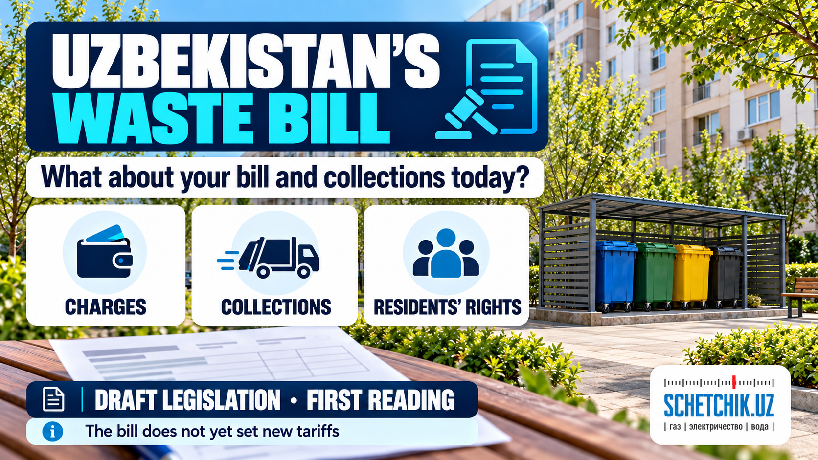 Uzbekistan is updating its waste law. What about your bill and collections today?